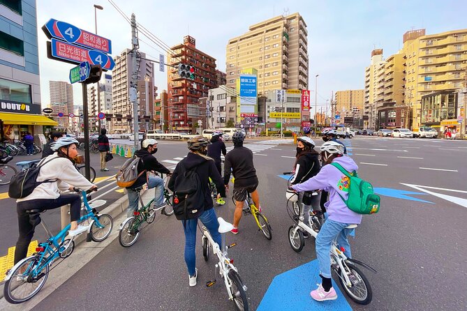 Tokyo downtown bicycle tour Tokyo Backstreets Bike Tour - Starting in Higashimukōjima, then easing into Tokyo rhythm