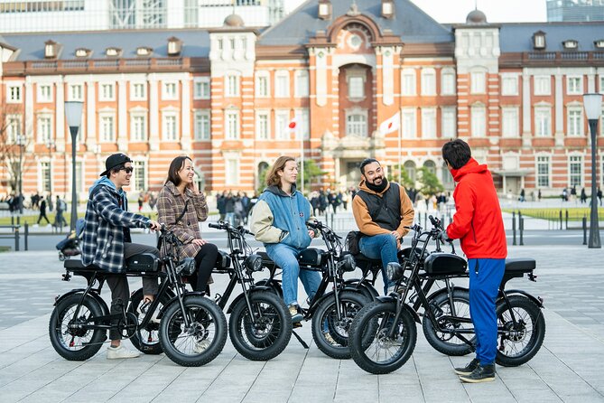 Tokyo Top Highlights 3h Guided E-bike Tour - Tokyo Bay Sunset and Night Route: Rainbow views, Odaiba photos, and shrine stops