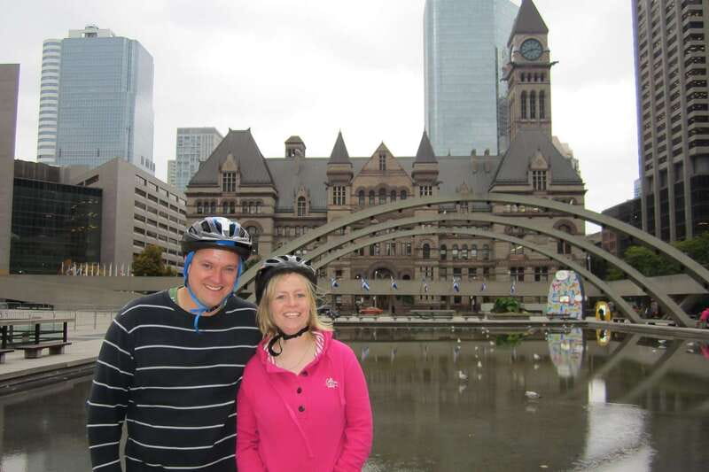 Toronto: Heart of Downtown 3.5-Hour Bike Tour - CN Tower, Royal York Hotel, and Union Station: the downtown backbone