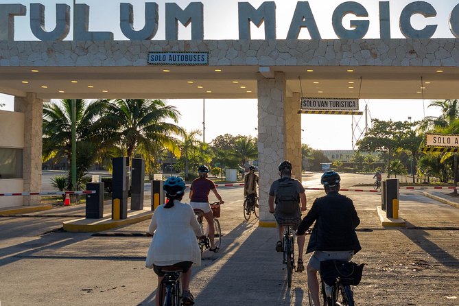 Tulum Bike Tour Tulum Maya Ruins Cenote Swimming Pueblo History Art Tacos Lunch - Cenote Crystal Swimming: Your Cool-Down Moment