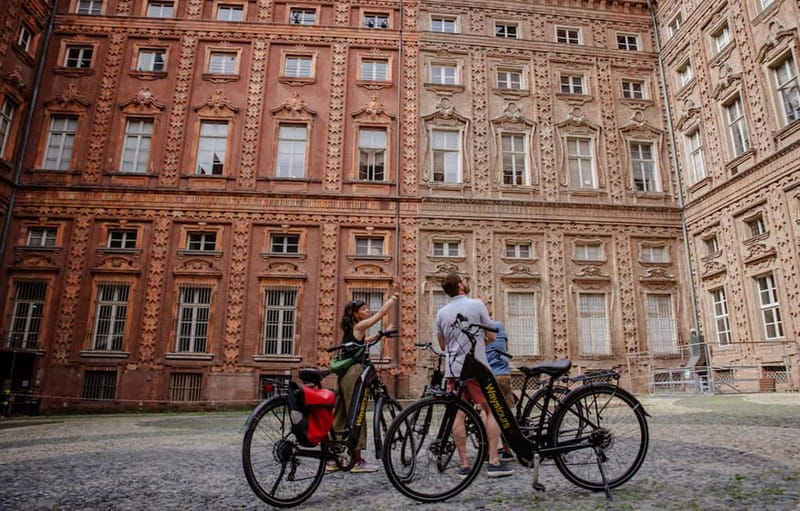 Turin E-Bike Tour: Explore the City and Its Best Viewpoint - Piazza Castello and the Royal Palace complex: the power center