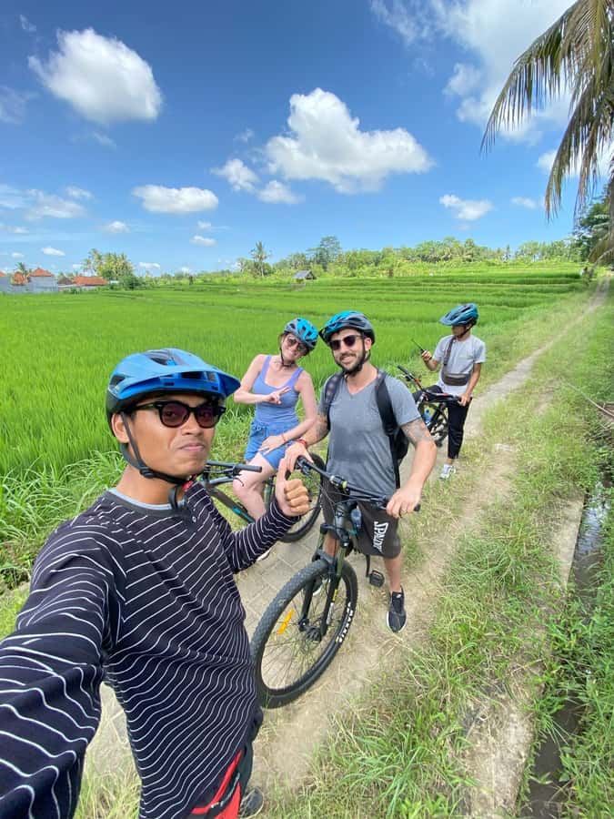 Ubud : PRIVATE Bike Tour inside Rice Field Ubud Countryside - Where You Start: Ubud Private Cycling Tours - Dewa Bike Tour Setup