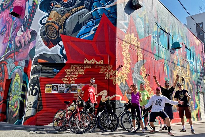 Urban Canvas: Osaka Street Art Bike Tour - Juso / Jusohonmachi: Osaka’s Street Art Center Over the River