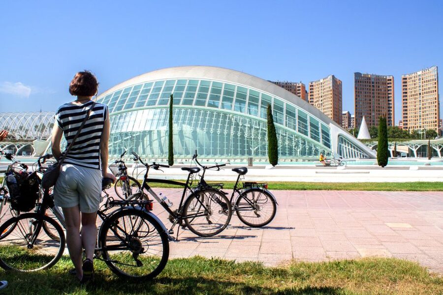 Valencia Bike Tour - Torres de Serranos and the Medieval Wall Feel