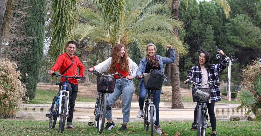 Valencia Guided Bike or E-Bike Tour in Small Group - Almoina, Plaza de la Virgen, and Torres Serranos: where Valencia’s layers show up