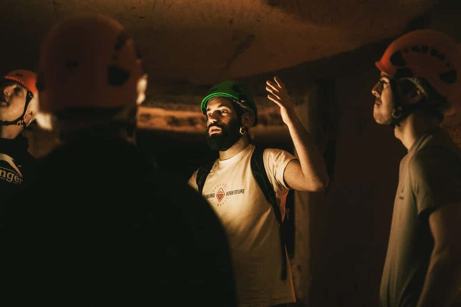Valkenburg: Cave Biking Underground Bike Tour - Your 90-minute cavebike flow: turns, tight stretches, and a break at depth