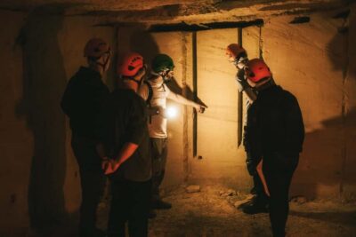 Valkenburg: Cave Biking Underground Bike Tour - The walk-down reality: meeting at Daalhemerweg 150 and going underground