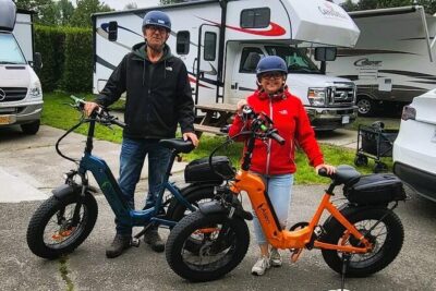 Vancouver E-Bike Rentals - Premium Seawall Bike Path Location - English Bay and Lions Gate Bridge views without the crowd crush