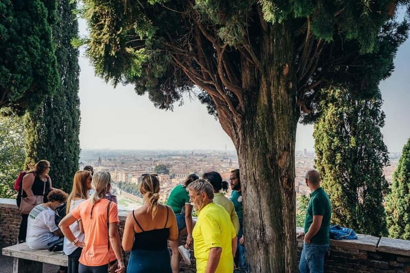Verona e-Bike Tour: City Center and Panoramic Views - Riversides near Ponte Pietra and the Sottoriva calm