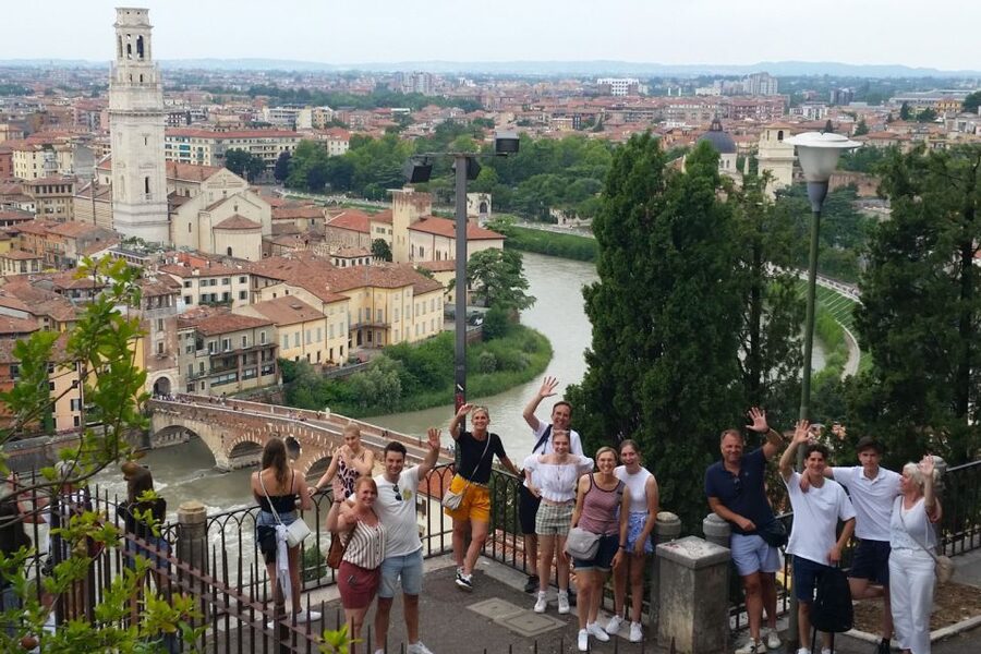 Verona: Highlights and Panorama Bike Tour - Castel San Pietro: 231 steps, Roman Theatre ruins, and the best view payoff