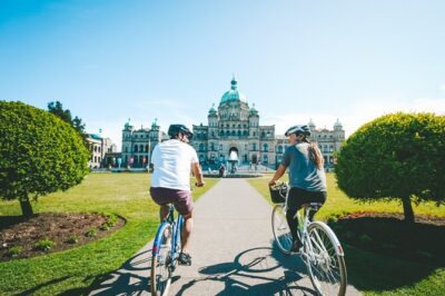 Victoria City Highlights 3 Hour Bike Tour, eBike Upgrade Avail. - Starting at Toonie Tours: fitting up and getting the rules