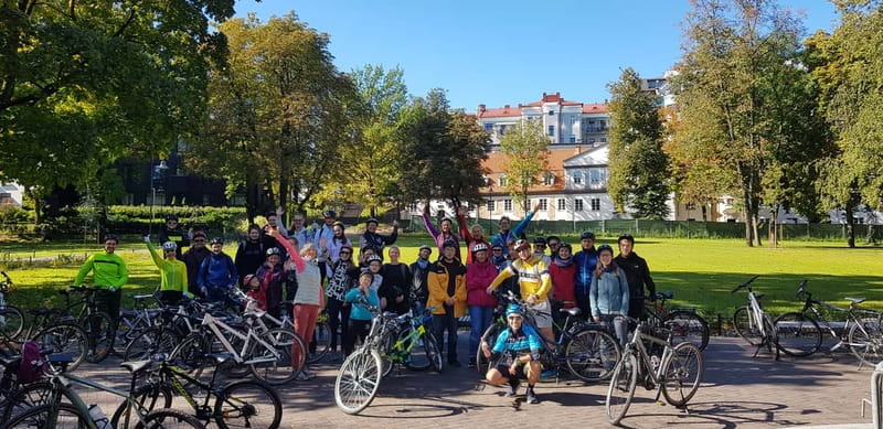Vilnius: City Bike Tour of Vilnius Highlights - Subačius Observation Deck: The Panoramic Shot That Ends Up in Most Great Albums
