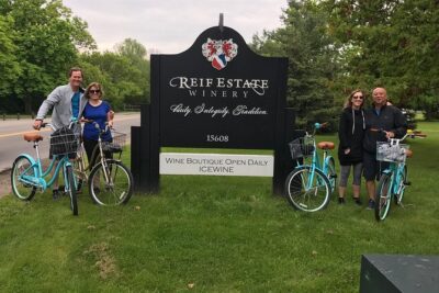 Vine and Dine Bicycle Wine Tour with Lunch - Gear up fast: bikes, helmets, bells, and baskets