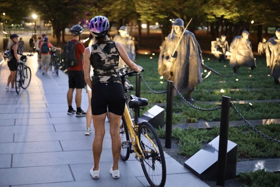 Washington DC: Monuments by Night Bike Tour - The loop through DC’s key landmarks, stop by stop