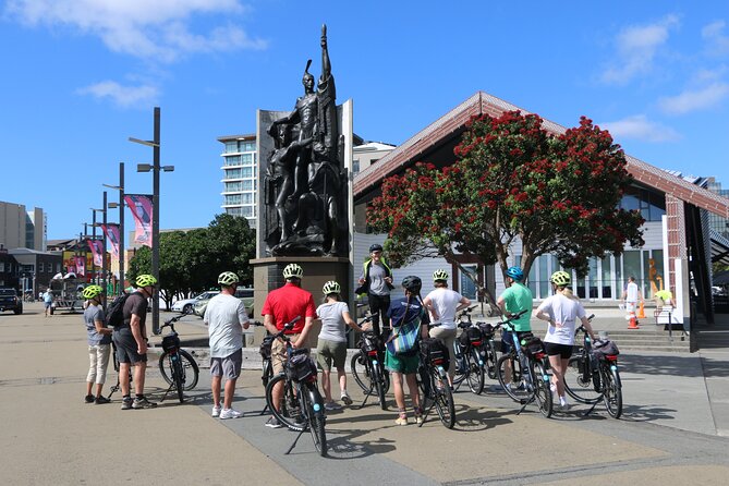 Wellington Guided eBike Tour-Cruise Shore Excursion - Zephyrometer and Cog Park: the coffee break that actually earns its spot