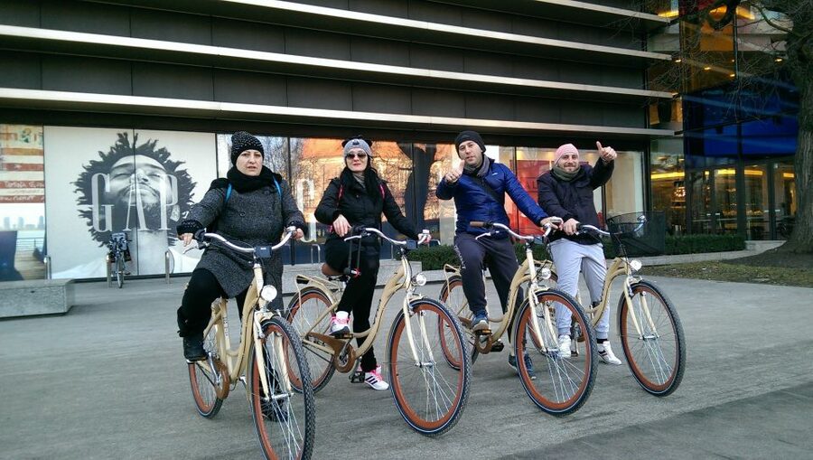 Wroclaw: 3-Hour Bike Tour in English or Polish - National Museum area and the House of the Old Stock Exchange finish strong