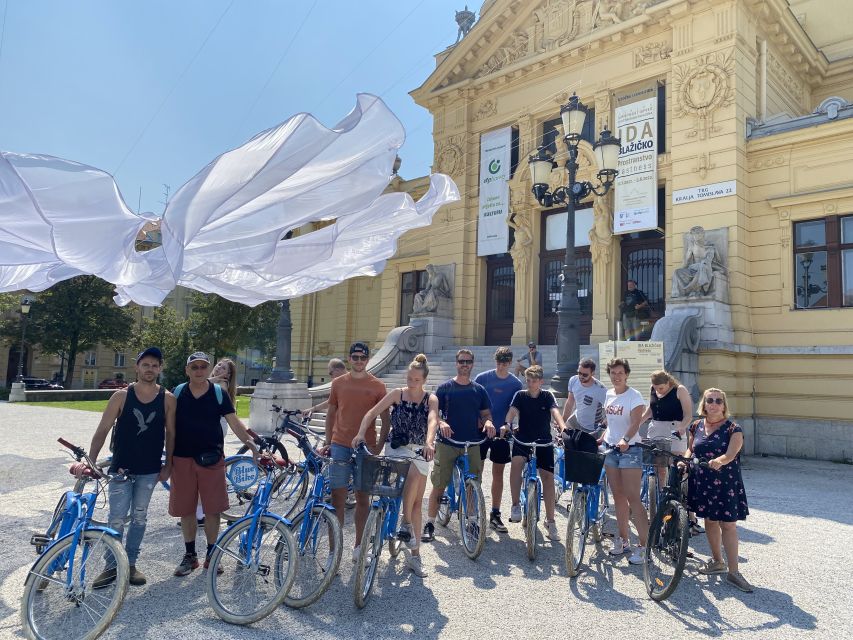 Zagreb: 2.5-Hour Highlights Bike Tour - History stops that feel real: State Archives and the stories behind them
