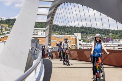 Zurich: E-Bike City Tour - Getting started at Europaallee 9 and learning the e-bike rhythm